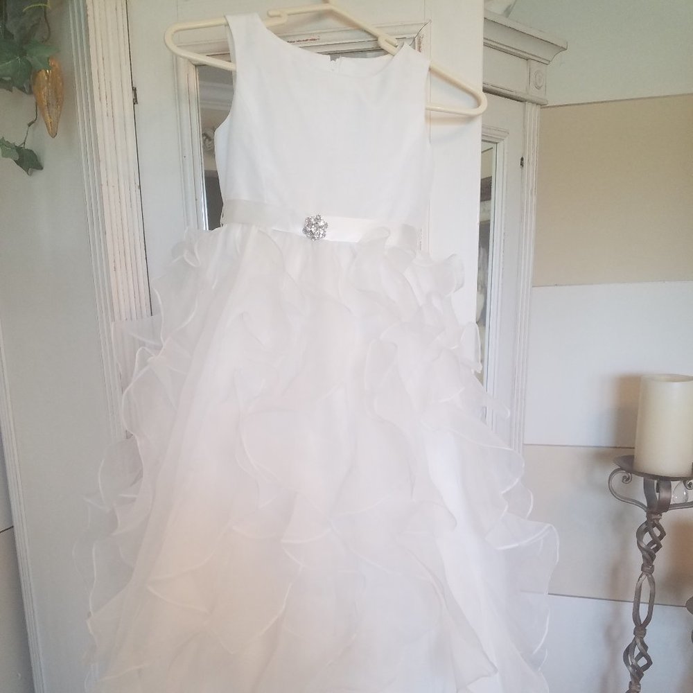 Long Flower Girl Dress